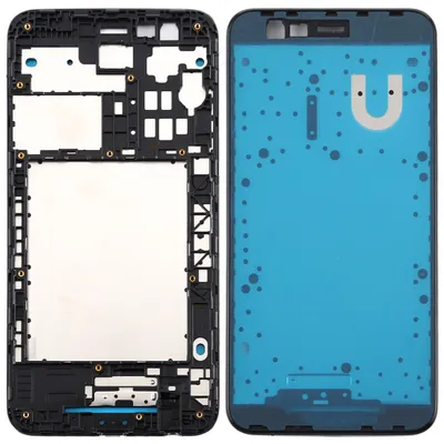 Produktbild von LCD Mainboard Montage Rahmen für LG K30 / K10 2018 Schwarz Ersatzteil Reparatur