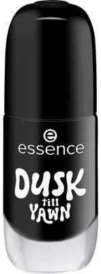 Produktbild von Essence 958585, 8 ml, Schwarz, DUSK till YAWN, Färbung, Glanz, Flasche