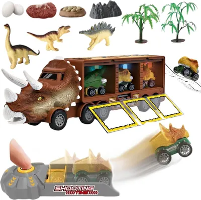 Produktbild von WOOPIE Dinosaurier Truck mit Launcher und Cars 15 el.