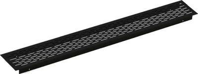 Produktbild von NABER 8033026 Lüftungsgitter 1, (4) schwarz matt