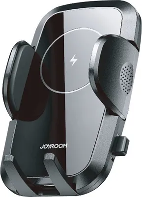 Produktbild von Joyroom samochodowy uchwyt na kratkę wentylacyjną bezprzewodowa ładowarka Qi 15W czarny (JR-ZS241)