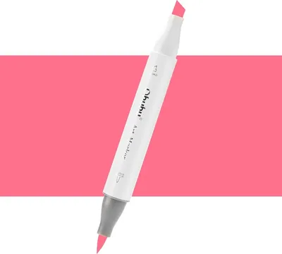 Zdjęcie produktu dla OHUHU dwustronny marker alkoholowy Brush & Chisel, R200 Coralessence