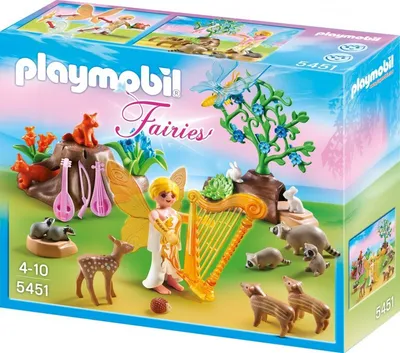 Produktbild von PLAYMOBIL 5451 Harfenfee beim Waldkonzert