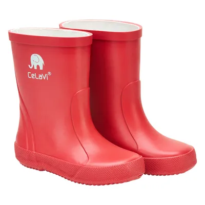 Produktbild von CeLaVi - Gummistiefel für Kinder - Solid - Dunkelrot