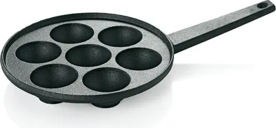 Produktbild von 6x Poffertjespfanne Gusseisen ø 20,5 cm