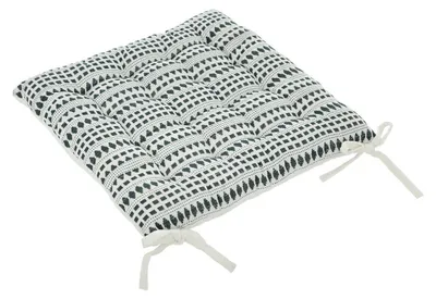 Produktbild von Sitzkissen MICAH, aus Baumwolle, im Vintage-Stil, 38 x 38 cm