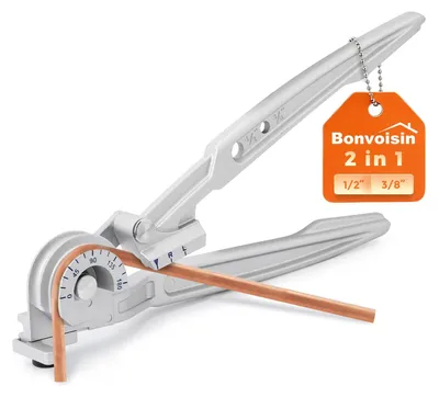 Rohrbieger 2-in-1 0-180° für Kupfer/Aluminium 10/12 mm