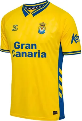 Produktbild von Hummel Ud Las Palmas 25/26 Heim Kurzarm-t-shirt Gelb L Herren Gelb L