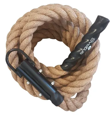 Obrázok produktu pre Lezecké lano, priemer 38 mm, unisex, vhodné pre dospelých, dĺžka 9 metrov