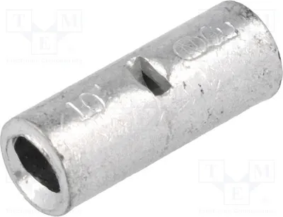 Obrázek produktu pro 2x Konektor pro spojování kabelů, měď, 10 mm², pozinkovaný, typ VA03-0037 JH10, objímka pro kabel, spojka