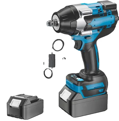 Obrázek produktu pro Elektrický šroubovák, vysoký točivý moment, bezkartáčová technologie motoru, s 1×baterií