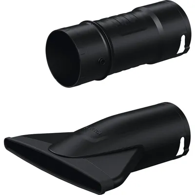 Productafbeelding van Accessoire set met een middelgrote en een platte blaasmondstuk