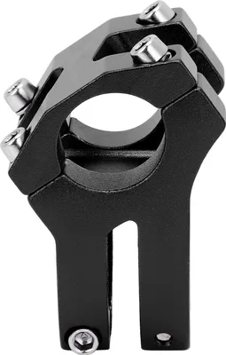 Immagine prodotto di Lunje 25,4x35mm Bike -manubrio corto riser manubrio bici in lega di alluminio Stemblack