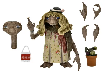 E.T. 40th Anniversary Actionfigur 18cm Ultimate Dress Up