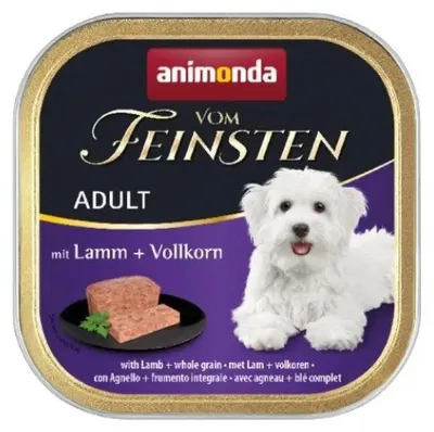Obrázek produktu pro ANIMONDA Vom Feinsten Adult Lamb a celozrnná - mokrá krmiva pro psy - 150g