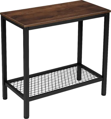 Zdjęcie produktu dla Stolik industrialny konsola loft półka podłużna do przedpokoju salonu 60x30x60 BEGRYF