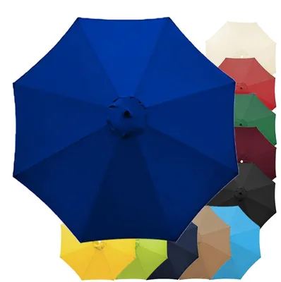 Immagine prodotto di Coperture di ricambio per ombrelloni da giardino – Adatte a diverse dimensioni