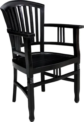 Produktbild von SIT Möbel Armlehnstuhl antikfinish | aus Mahagoni-Holz massiv | B 55 x T 55 x H 95 cm | 09563-30 | Serie SAMBA