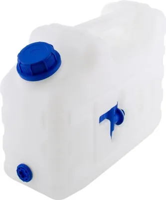 Produktbild von Kunststoff 10 Liter Wasserkanister WKK10PE PRO mit Hahn