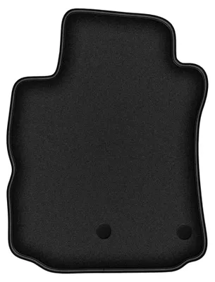 Immagine prodotto di Tappetino guidatore in moquette per Renault Modus 2004-2012 (monovolume) – 1 pezzo, nero, su misura – Wielganizator DURBAN