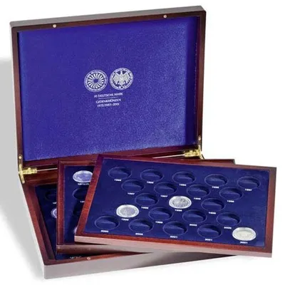 Produktbild von Münzkassette VOLTERRA TRIO deLuxe, für 10-DM-Gedenkmünzen