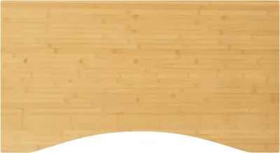 Image de Plateau de bureau 110x60x4 cm Bambou