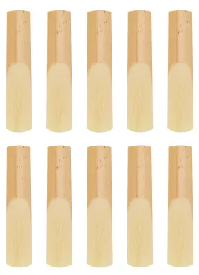 Produktbild von 10 Stück Tenor-Saxophon-Blätter, Musikinstrumenten-Zubehör für Anfänger, Holzfarbe