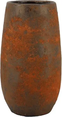 Produktbild von INNA-GLAS Blumevase OLEG, Rostbraun, 50cm, Ø26cm - Keramikvase
