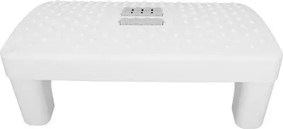 Obrázek produktu pro Ergonomická podnožka pod stůl s masážní válečkem pro zmírnění únavy a bolesti.
