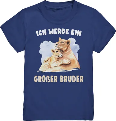 Produktbild von Tiger Großer Bruder T-Shirt – Indigo / 98/104 (3-4)
