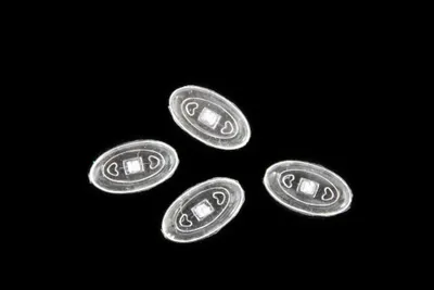 Produktbild von Silikonbrillenpads Schraubsystem (Oval 15mm)