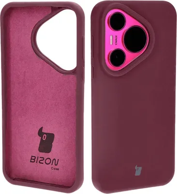 Produktbild von Bizon Soft Case Huawei Pura 70 dunkel lila