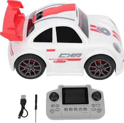 Produktbild von RC-Drift-Car mit Kamera 1080P, leichter Musik-Fernbedienung, Rennwagen, Unterstützung für intelligenten Tracking-Fluchtmodus, weiß