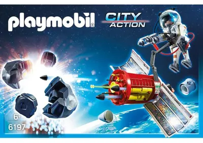 Produktbild von PLAYMOBIL City Action Meteoroiden-Zerstörer, Aktion/Abenteuer, Satellite Meteoroid Laser, 6 Jahr(e), Mehrfarbig, Kunststoff
