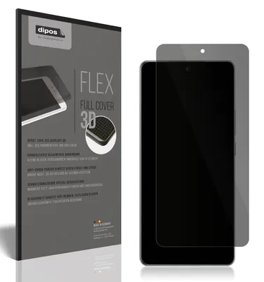 Produktbild von Full Cover Privacy Blickschutzfolie für Realme GT Neo 6 Folie Anti-Shock