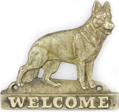 Immagine prodotto di Art-Dog Targa per porta – Cane da pastore tedesco