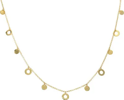 Produktbild von Verstellbares Collier echt Gold 333 (8 kt) Länge 42 + 3 cm