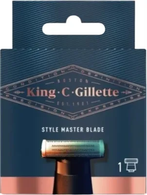 Image de Gillette, King C, lames de rasoir de rechange, 1 pièce