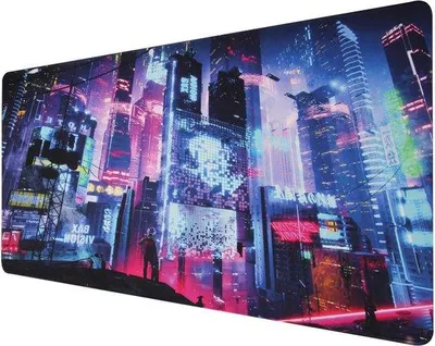 Produktbild von Gaming-Mausmat XXL 900x400 mm - Anime-Mausmat mit Antislip-Basis - Präzision & Schnelligkeit