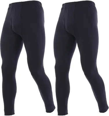 Produktbild von Solidchoice – Set aus 2 Thermoleggings für Herren, ideal für den Winter
