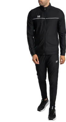 Produktbild von Under Armour UA Challenger Trainingsanzug für Herren, Erwachsener, Männlich, Tracksuit jacket, Tracksuit trousers, Schwarz, Fußball, Langärmlig
