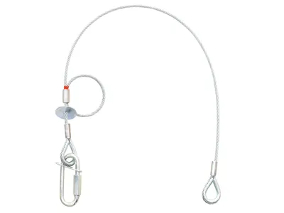 Produktbild von SAVEKING Sicherungsseil 4x600 silber