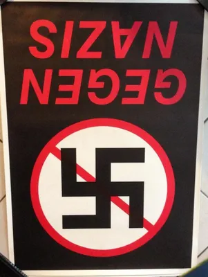 Obrázek produktu pro Proti nacismu - Plakát - 61 x 89,6 cm