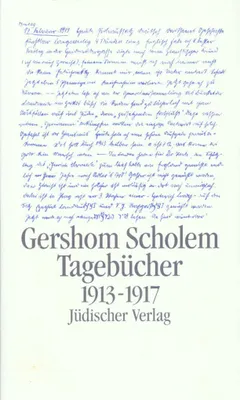 Buchcover von 'Tagebücher nebst Aufsätzen und Entwürfen bis 1923' - Gebundene Ausgabe von Gershom Scholem