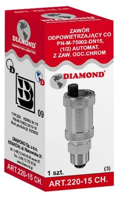 Immagine prodotto di Sfiato Automatico Con Valvola Da 1/2" - Dart220-1/2C