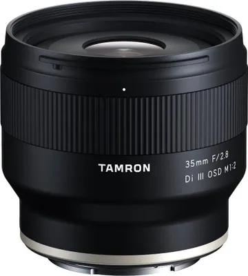 Produktbild von Tamron 35mm F/2.8 Di III OSD M1:2, Weitwinkelobjektiv, 9/8, Sony E, Autofokus