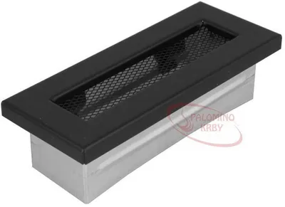 Obrázok produktu pre Koncová mriežka kanál 150x50 mm čierna