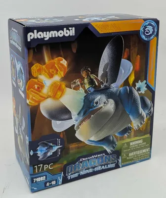 Produktbild von PLAYMOBIL Dragons 71082 Dragons: The Nine Realms - Plowhorn & D'Angelo