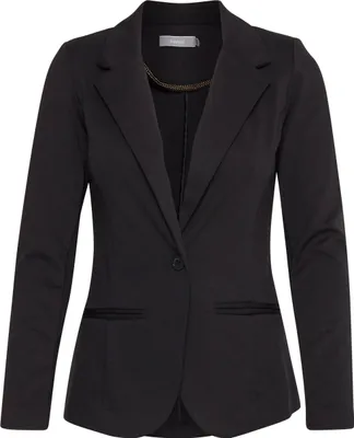 Immagine prodotto di fransa FRZablazer giacca blazer da donna giacca blazer con collo a revers elasticizzato design a 1 bottone tasche con profili vestibilità regolare