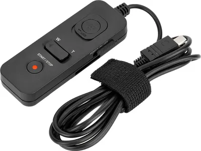 Image de C?ble de sortie de la t?lde la cam?ra avec fonctions de zoom et de verrouillage de la sortie pour la s?rie A7, mise au point par demi-pression, verrouillage de la lampe et zoom ?lectrique, Mat?riau ABS robuste,